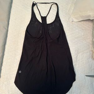 Black Flowy Lululemon top